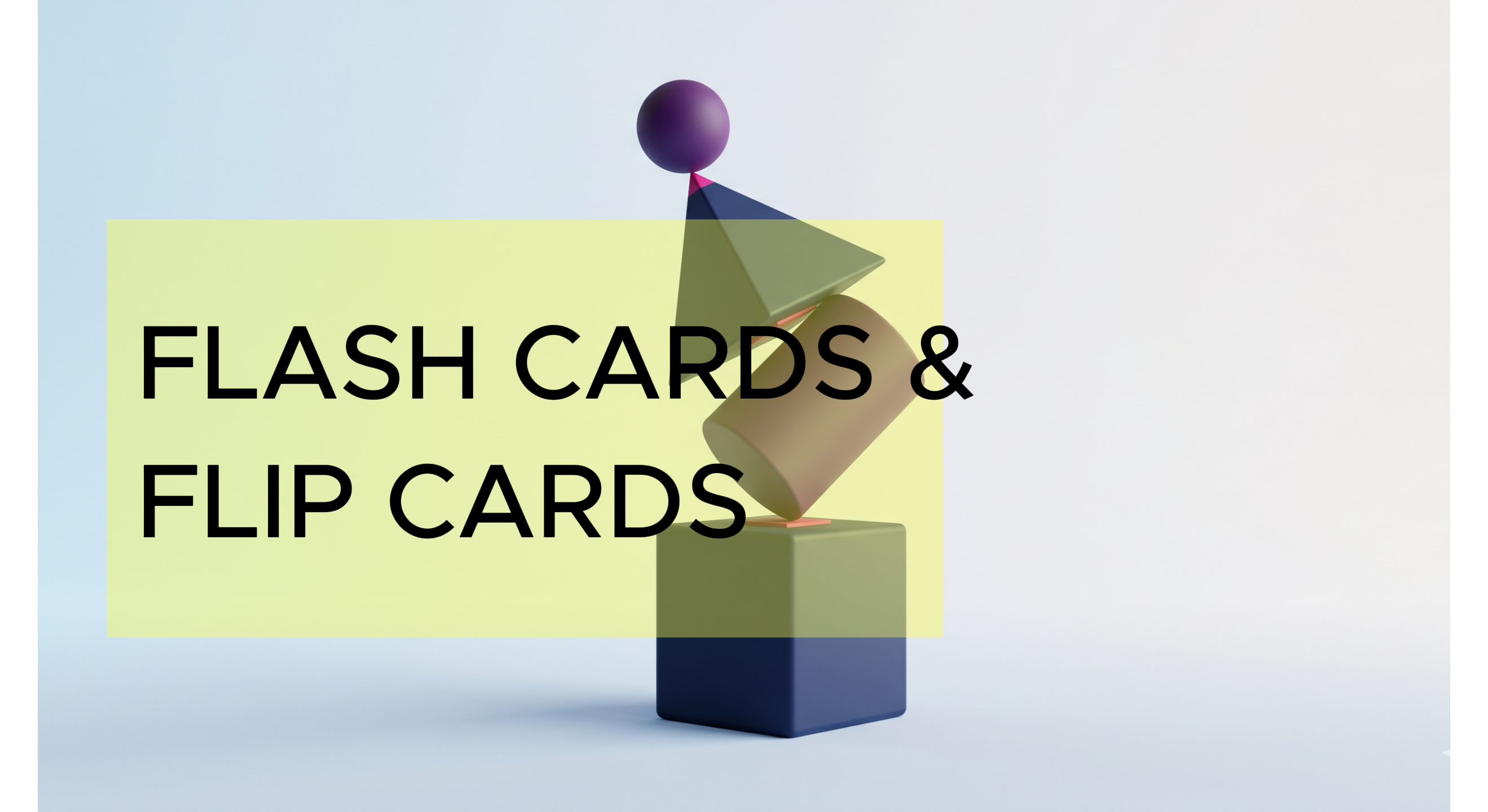 Flip card decks