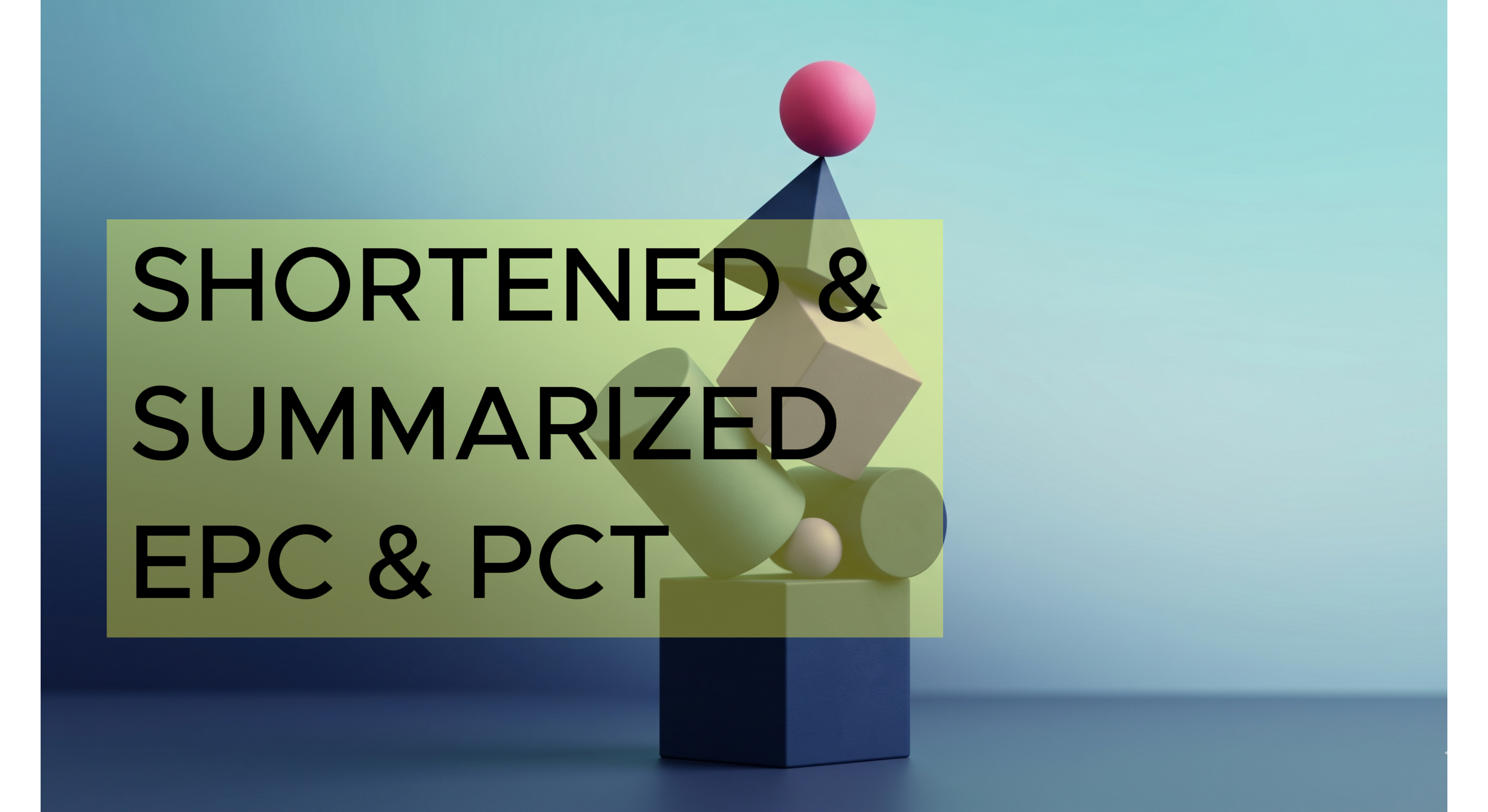 One-line EPC and PCT